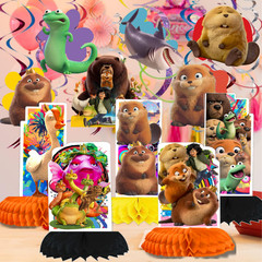 HOPPERS Plushy Tableware party supplies decoration balloons birthday centerpiece
