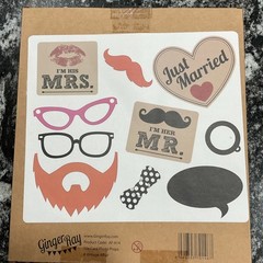 Ginger Ray Photo Booth Kit 10 Piece