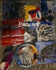 Transformers Party Banner 3×5 Ft w/ Party Decoration And Accessories