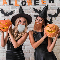 10 Pcs Fake Beards Costume Old Man Mustache Costume for Jesus Beard Halloween Fu