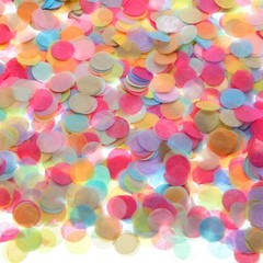 round Tissue Paper Table Confetti Dots for Wedding Birthday Party Decoration, 1.