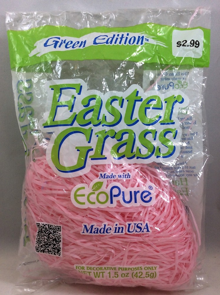 Green Edition Eco Pure Easter Grass 1.5 oz – Pink