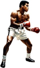 Muhammad Ali Inspired Fan Art