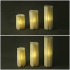 3* Foldable Paper Column Display Stands Cylinder Flowers Stand Dessert Table USA
