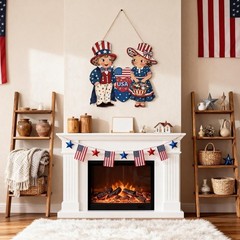 Patriotic Front Door Decorations for 250th Anniversary Memorial Day Decor