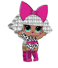 LOL SURPRISE! Glam Diva Mini Piñata (7.3″ x 5.6″) Hanging Decoration – NEW