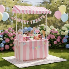 Carnival Tablet Tent Kit Circus Party Decoration Include Tabletop Hut, Tent C…
