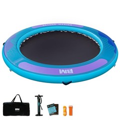 BEYOND MARINA Inflatable Water Hammock Floating Air Dock River Float with Mes…