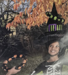 INFLATABLE Witch Hat RING TOSS Halloween Game Party Kids Ages 4+- NEW 4 pc