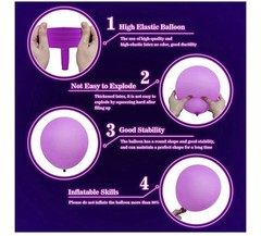 120~Mega-L Glow in the Dark Party Supplies, UV Neon Balloons, 12″ round Mult