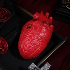 Halloween Fake Heart Prop Scary Body Part Blood Heart Decoration Party Supplies