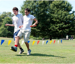 6Pcs 3 Legged Race Bands for Kids Adults Birthday Carnival Party Field Day Outdo