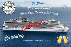 Cruise Cabin Door Decoration Magnetic – Can be customised – Laminated