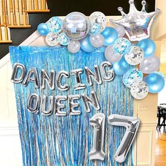 37 PCS Dancing Queen 17 Balloons Dancing Queen Mamma Mia Party Decorations 17…