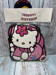 Hello Kitty Birthday Backdrop 5×3.5ft Birthday Plus Party Decorations.Ships 24