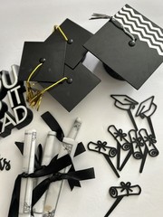 Graduation Party / Cake Decorations Supplies Bundle Table Cake Decor