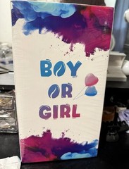 Powder Cannon Gender Reveal Party Multicolor Biodegradable Cornstarch