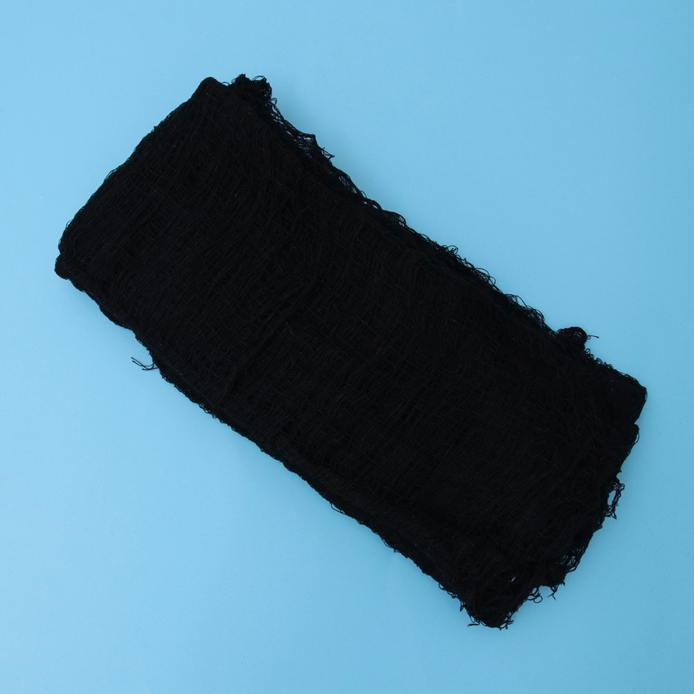 Halloween Black Gauze Haunted House Creepy Cloth Decoration Gauze Creepy for