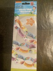 Bubble Guppies TV Birthday Party Decoration Chain Link Garland New