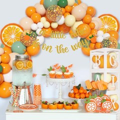138pcs Little Cutie Baby Shower Balloon Boxes Decorations, Baby Block with Le…