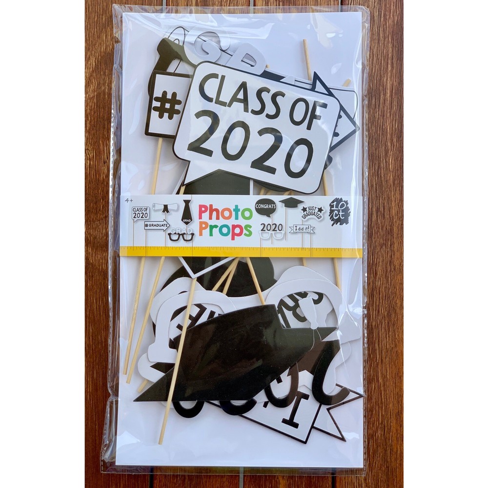 Graduation Party Masks Photo Booth Props Grad Party Supplies NEW! #P1010