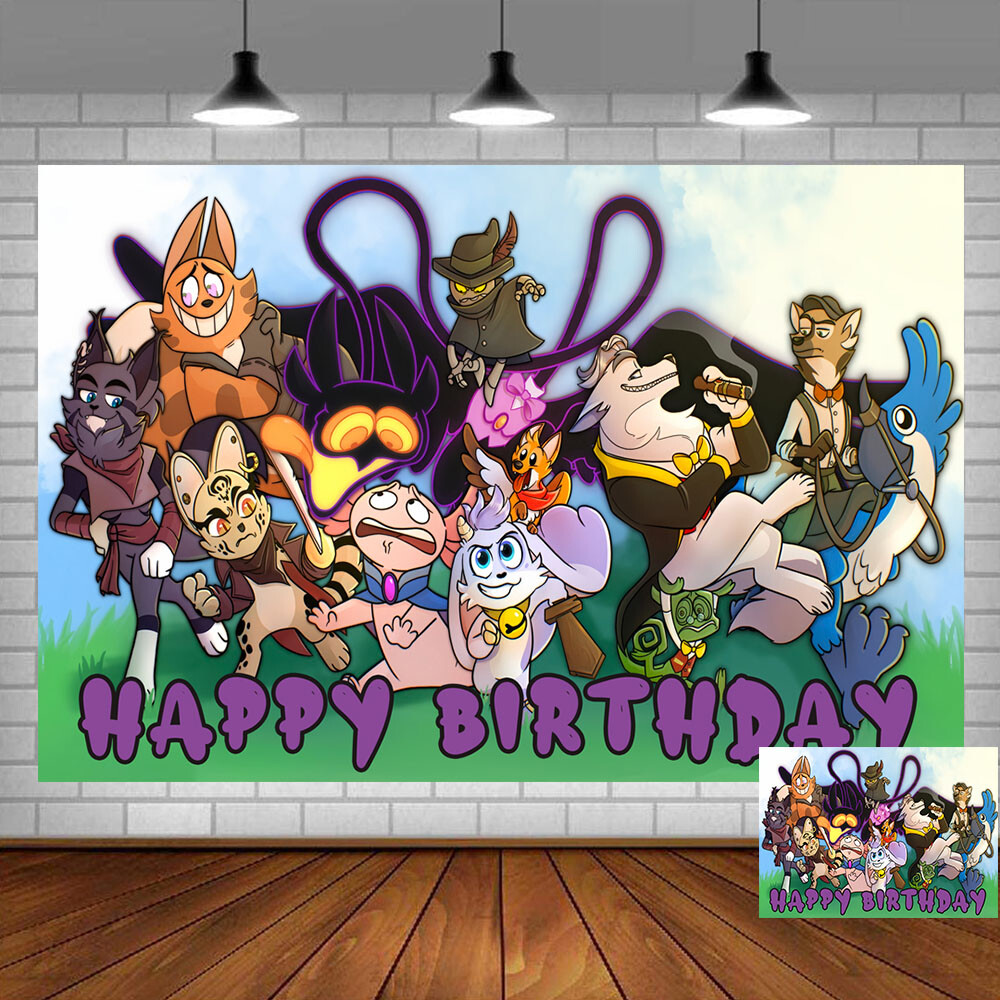 Billie bust Up Party Supplies Birthday Decorations Backdrop Banner Vinyl 5x3ft