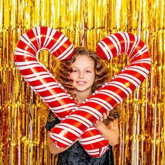 10 Pack Foil Curtain Backdrop Gold Metallic Tinsel Foil Fringe Curtains Photo Bo