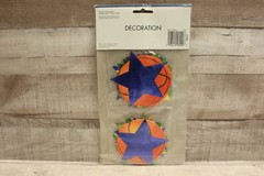 Strings Of Basketballs Decorations For Sport Event Birthday -New