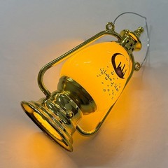 Eid mubarak Hurricane Lamp Retro Coal Oil Windproof Lamp Eid Al Fitr Mosque JQ