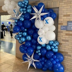 130Pcs Royal Blue Balloons Different Sizes 18″ 12″ 10″ 5″ Party Latex Balloons