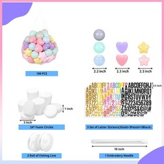 Starbolo 137Pcs Diy Giant Friendship Bracelet In My Birthday Era Banner