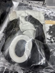 Holkcog Black 40th Birthday Party Kit Decoration for Women, Black Forty Birthday