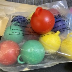 39 Vtg Balloon Weights Plastic Premium Balloon Accessories & Creative Balloon