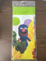 NOS SESAME STREET Party Plastic Tablecover 54” x 96” DesignWare Amscan 2011
