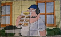 American Sitcom Character 3×5 Ft Banner #9J3
