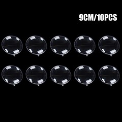 Flat Base Compatible Clear Plastic Ball for Standing or Hanging 7 9 11 cm