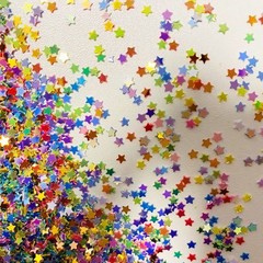 12000 Pieces 3mm Holographic Star Party Glitter PVC Confetti for Arts Crafts…