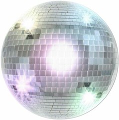 Disco Ball Cardboard Cutout 13.5″ Paper 1970’s 70’s Decorations Birthday Party