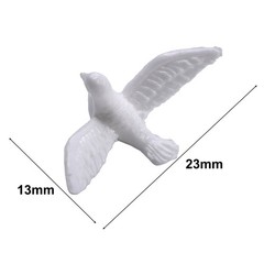 Unique White Decoration Enhance Your For Crafts and Fairy Gardens