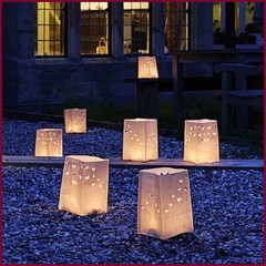 BOHO FLORAL GARLAND LANTERN Birthday Bohemian Garden Summer Party Decor Hanging