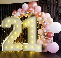 3FT Marquee Light Up Numbers & Letters