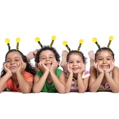 8 Pieces Bee Antenna Headbands Tentacle Hair Bands for Kids Women Halloween C…