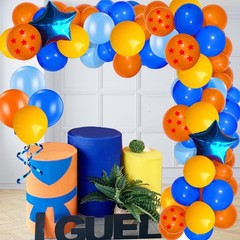 Dragon Balloons Dragon Z Party Supplies – 139 Pcs 7 Stars Balls Birthday Ball…
