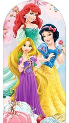 Princesses Castle Arch Painel Backdrop Cover Girls Birthday Party Decorations