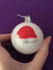 Painted Christmas Baubles – Christmas Decorations