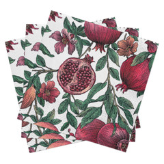 POMEGRANATE Tree with Fruits 20 Cocktail Paper Napkins Kitchen Summer Party