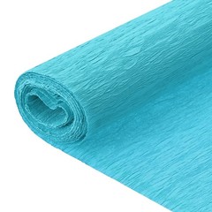 2 PCS Lake Blue Crepe Paper Roll 20 Inch x 7.9 FT Streamers Party Decor