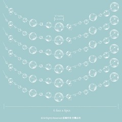 Under the Sea Party Decorations White Bubble Garlands Little Mermaid Birthday…