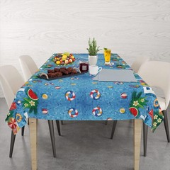 3 Pieces Pool Party Supplies Pool Party Tablecloth, Summer Decorations Table …