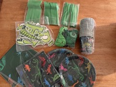 Dinosaur Birthday Party Decorations-set For 20